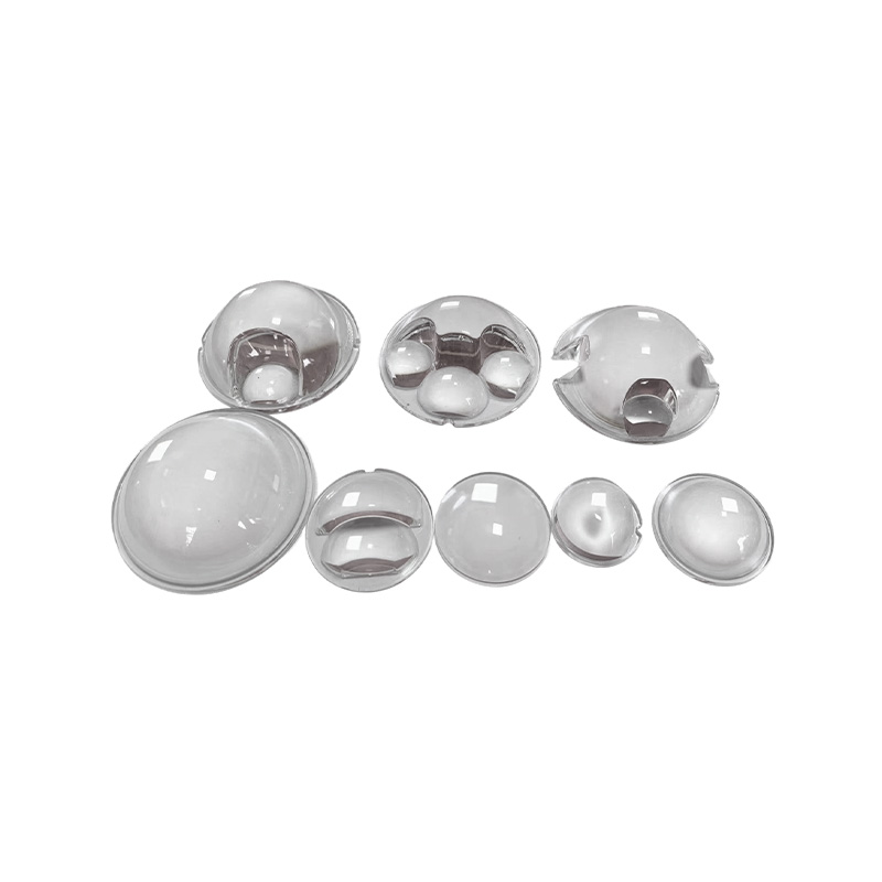 How do borosilicate glass street light lenses help smart city streetlights achieve high efficiency and energy conservation?